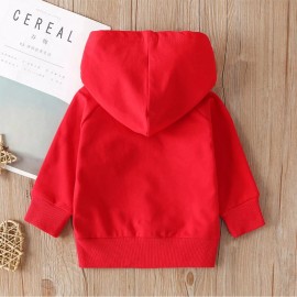 Holiday Unisex Red Christmas Themed Baby Sweater Sweatshirt~New