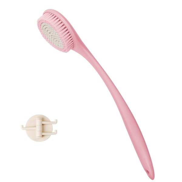BEDELITE Back Bath Brush Long Handle for Shower - Ergonomic