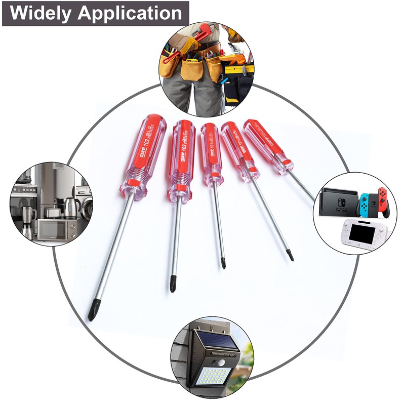 Triwing Screwdriver Set 5 Sizes 1.5mm 2mm 3mm 4mm 5mm,