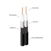 Premium X 20 m Satellite Coaxial Cable 90 dB Twin