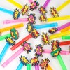 24PCS Bubble Wands Toys for Kids Hero Birthday Party Favors