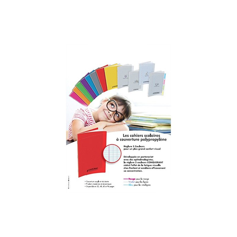 Eroberer 400089841 Notebook A4 Cover Large Squared 140 Pages Green