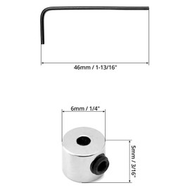 Zbssny 60 Pieces Pin Keeper, Pin Clasp Back Pin Badge with Wrench for Jewellery Brooch Name Plate 6 x 5 mm