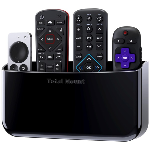 TotalMount Hole-Free Remote Holder – Eliminates Need to Drill Holes