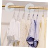 Ciieeo 50Pcs Clothes Dividers with Marker Pen Wardrobe Hangers for
