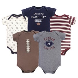 Hudson Baby unisex-baby Cotton Bodysuits