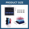 5 Gang Marine Boat Switch Panel with Dual USB Charger