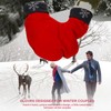CHEUNGHAO 3 Pcs Couple Gloves - Thicken Fleece Mittens for