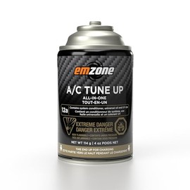 Emzone Multi 12A A/C All-in-One Tune Up (45857) – All Your Needs in One Bottle – Cars, Vans, Trucks and Tractors – 114g/4oz