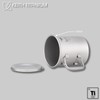 Keith titanium cup with pliable handle and lid Ti3204