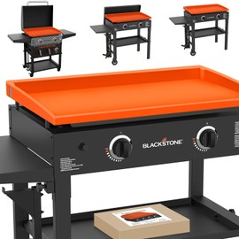 Griddle Cover Mat 28" Upgraded Grill Silicone Mat Cover, Full-edge Protection Heavy Griddle Case Design for Blackstone 28 Inch Grill, Food Grade Protect Flat-top from Rodents, Insects, Debris and Rust