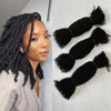 Springy Afro Twist Human Pre Separated Bulk Hair Extensions Mini