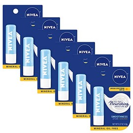 NIVEA NIVEA Smoothness Lip Care SPF 15 Carded, 1 Count, Pack of 6