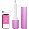 BONGMI Basal Thermometer for Ovulation, Intelligent Quiet Bluetooth Thermometer Purple