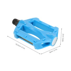 GRIRIW 1 Pair Bicycle Pedals Replaceable Lightweight Bike Pedals for Mountain Bicycles Easy Installation Platform for Stability Comfort for Boys Riding Adventures