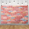 10x8ft Brick Wall Backdrop Red Brick Wall Photography Background for