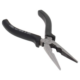 Utoolmart Needle Nose Pliers 6 Inch Wire Side Cutting Tool Wire Cutter Black Handle