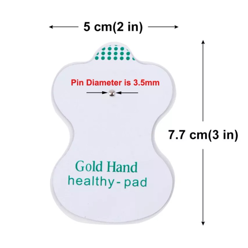 Unbranded 50PCS Massager & Electrode Snap On Replacement Pads For