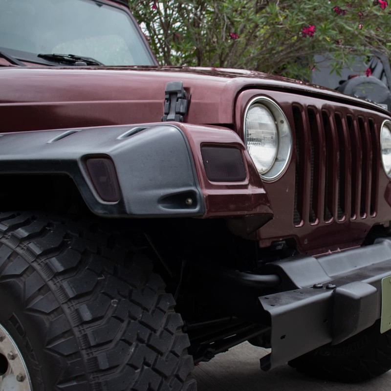 KYYET Compatible with 1997-2006 Jeep Wrangler Driver and Passenger Side
