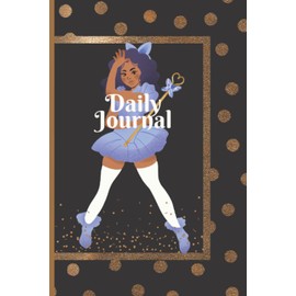 Black Girl Magic Daily Journal: Lined Notebook gift for pride month for girls, ladies, teenagers