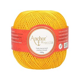 Anchor 4770006-08298 Crochet Yarn, 100% Cotton, 8298, Thickness 6, 163 g