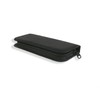 Scissor Pouch Leather Case Black Hairdressing Assistant Pouch 2ea
