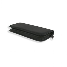 Scissor Pouch Leather Case Black Hairdressing Assistant Pouch 2ea