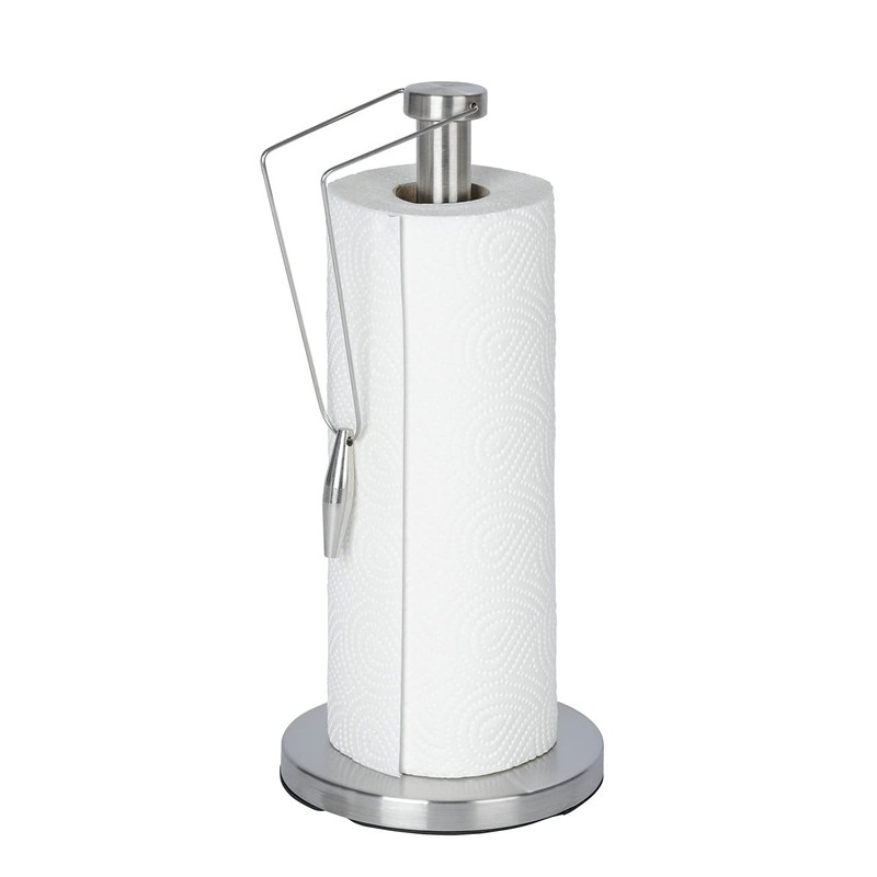 Wenko Deluxe Matte Steel Paper Towel Holder
