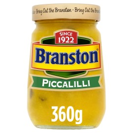Branston Piccalilli 360g Vegan Tangy Crunchy Condiment for Sandwiches