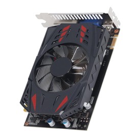 GTX550TI Graphics Card, 2GB GDDR5 128bit Video Memory Graphics Card, 4K HDR PCI Express Single Fan Gaming Graphics Card with DVI, VGA, Interface, Low Noise
