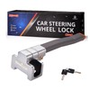 Blueshyhall Steering Wheel Anti Theft Security Lock, Heavy Duty Prevention
