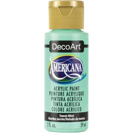 DecoArt Americana Acrylic Paint, 2-Ounce, Sweet Mint