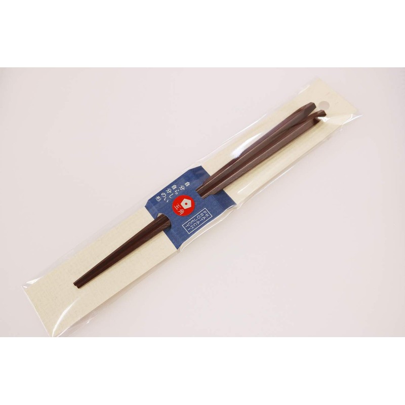 Ishida KP Lacquered Five Square Plain Chopsticks Made in Japan