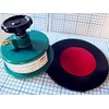 Round Sample Cutter 100 Sq cm Round Cardboard Fabric Disk