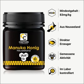 COMPTOIRS ET COMPAGNIES Manuka Honig IAA5+, 250 g