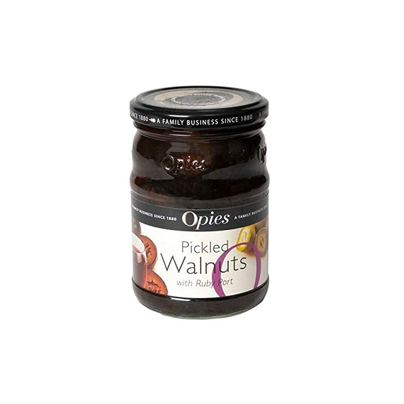 Opies Pickled Walnuts with Ruby Port 370g