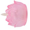 LED Flower Lamp Imitation Glass Yellow Light Electronic Candle Lotus