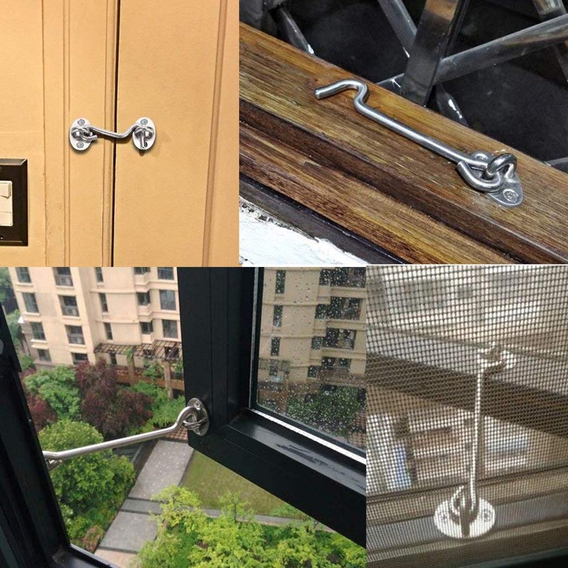 10 inch Stainless Steel 304 Heavy Duty Cabin Hook and