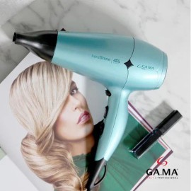 Secadora Cabello Profesional Diamond Kerashine Iones Y Ozono Color Turquesa                                                                           