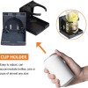 NoBrand 2PCS Adjustable Folding Drink Holder with Screws and Tapes,