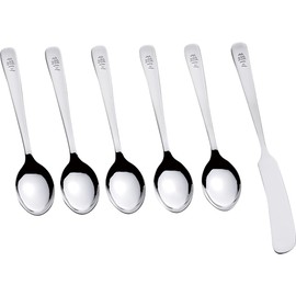 Wahei Freiz Enzo EM-059 Cutlery, 6-Piece Set, Stainless Steel, Made in Japan, Gift, Gift