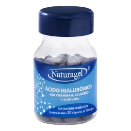 Naturagel Suplemento Ácido Hialurónico 30 Cápsulas                                                                                                    