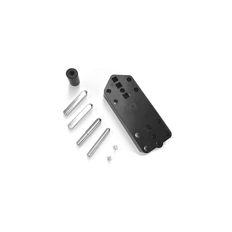 HEWI Drill Gauge Simple Maximum 20 Holes Plastic Black