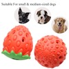 MORITAS PET Strawberry Dog Toys, Dog Chew Toys for Aggressive