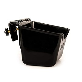 Lock N Load Livestock & Pet Feeds Mountable Heavy Duty Feed Bucket 14''x11''x11'' with Hardware Material Polyethylene Hold up to 12 Quarts