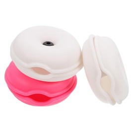 DOITOOL 3pcs Portable Turtle Wire Shortener Winder Cable Organizer for Earbuds Headphones Compact Storage Box for Cords Wires Color