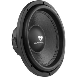 Black Diamond DIA-12S 12" Car Subwoofer 4 Ohm Single Voice Coil 500 Watts Max