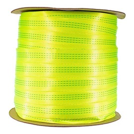 Paracord Planet Tubular Webbing 5/8 Inch – Heavy Duty Nylon/Rescue Harnesses Work Great for Outdoors (100 Yards - Hot Yellow)
