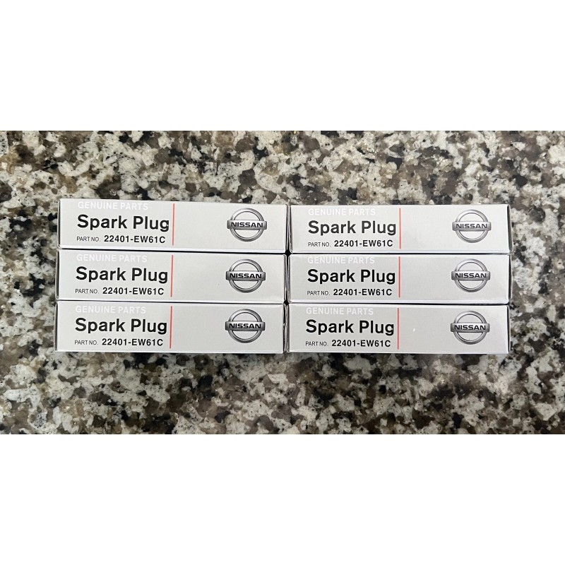 Factory/OEM 6PCS OEM Denso 22401-EW61C Dual-Iridium Spark Plugs for Nissan