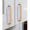Amerdeco 10 Pack Champagne Bronze Cabinet Pulls 6.3 Inch(160mm) Hole